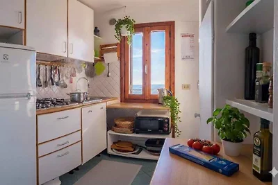 Ferienwohnung mit Balkon mit Meerblick