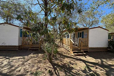 Mobilehome mit Klimaanlage, Terrasse und Pool