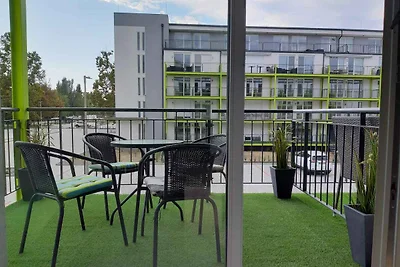 Studio mit Blick auf den See