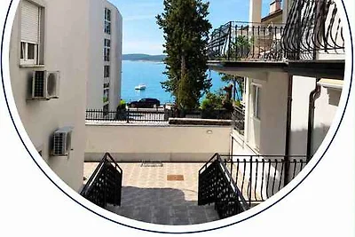 Ferienwohnung Direkt am Meer mit Balkon