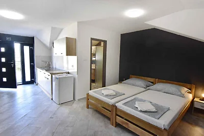 Studio für Paare mit gemeinsamer Terrasse in