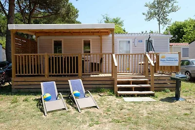 Mobilehome mit Klimaanlage, Terrasse und