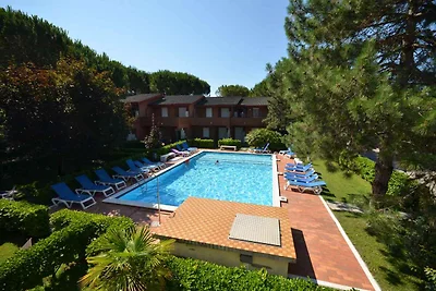 Ferienwohnung mit Blakon und Garten