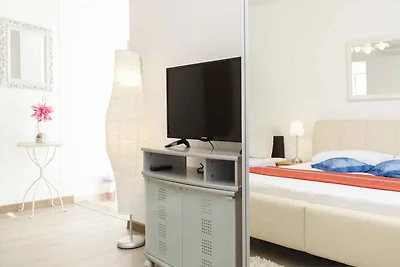 Studio mit Klimaanlage und Balkon in Vodice