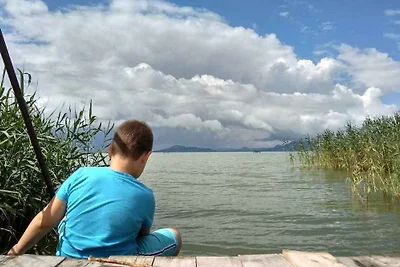 Ferienhaus mit Steg und direkter Zugang zum