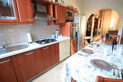 Ferienhaus im Zentrum mit Balkon