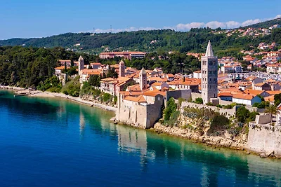 Komfortable Ferienwohnung Nikolina J mit Meer