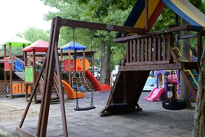 Mobilehome mit Klimaanlage, Terrasse und Pool