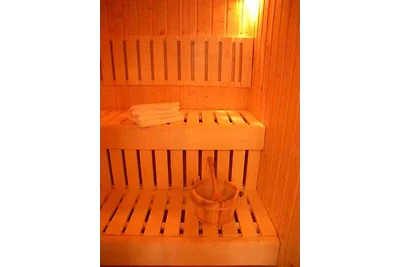 Ferienhaus mit Sauna und Aussenpool