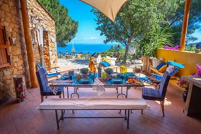 Villa am Meer mit Panoramaterrasse