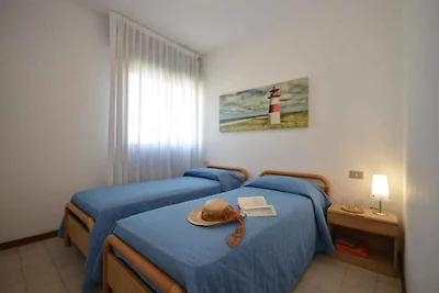 Ferienwohnung mit Klimaanlage und Balkon