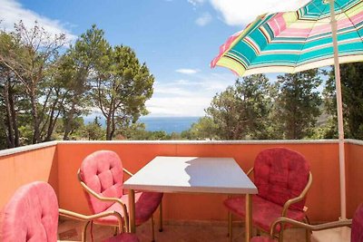 Ferienwohnung mit Balkon und Meerblick