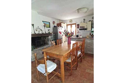 Ferienhaus mit Grill und Pool, teilweise umge