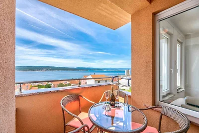 Ferienwohnung mit Balkon und Meerblick