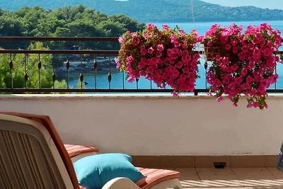 Ferienwohnung mit Balkon und Meerblick