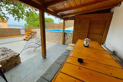 Studio mit Meerblick und Pool