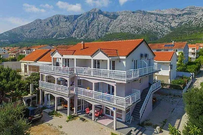 Ferienwohnung im ersten Stock mit Meerblick