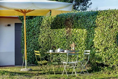 Ferienwohnung mit einem grossen Garten