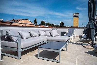 Ferienwohnung mit Dachterrasse und Whirlpool