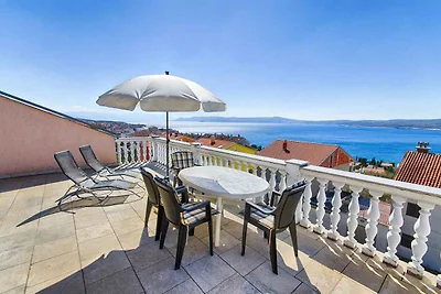 Ferienwohnung mit einer grossen Terrasse mit 