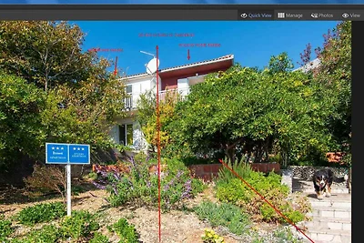 Ferienhaus mit Klimaanlage und Meerblick