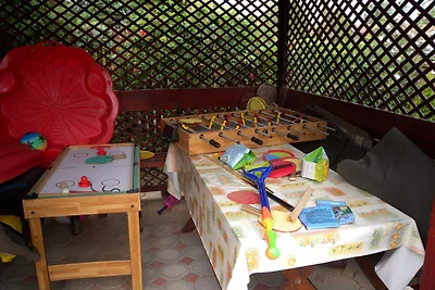 Ferienhaus in Strandnähe und mit Garten