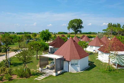 Bungalow mit Klimaanlage und Veranda