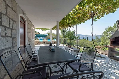 Ferienhaus mit Pool und Grill