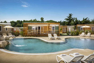 Mobilehome mit Klimaanlage, Terrasse und