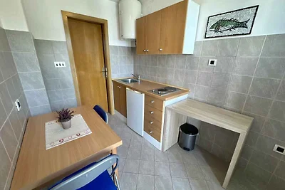Studio mit einem Balkon direkt am Meer