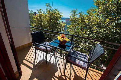 Ferienhaus mit Klimaanlage und Balkon
