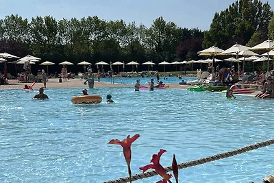 Mobilehome mit Klimaanlage, Terrasse und Pool