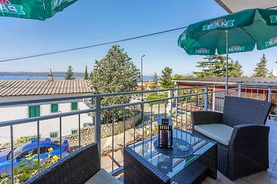 Ferienwohnung mit Balkon und Meerblick