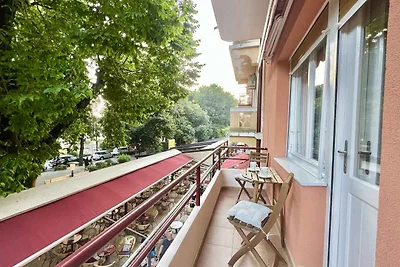 Ferienwohnung erste Reihe zum Meer mit Balkon