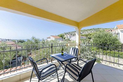 Ferienwohnung mit Balkon und Meerblick