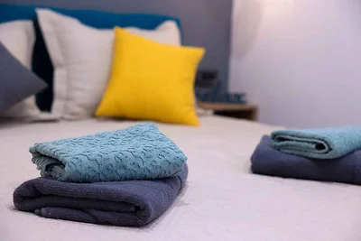 Ferienwohnung mit Klimaanlage, Sat-TV, Meerbl