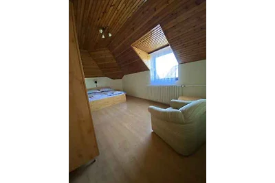 Ferienwohnung mit Kinderspielplatz, Sandkaste