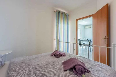 Ferienwohnung mit Balkon und Meerblick