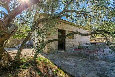 Ferienhaus mit Garten und Klimaanlage