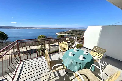 Ferienwohnung mit einen Balkon und Meerblick