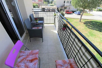 Ferienwohnung mit Klimaanlage und Balkon