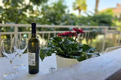 Ferienwohnung mit Klimaanlage und Balkon