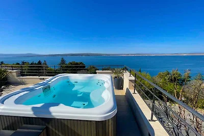 Ferienwohnung mit Whirlpool in Balkon, und mi