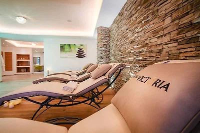 Hotelzimmer mit Skiraum und Wellnessbereich