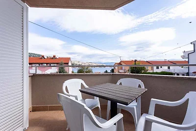 Ferienwohnung am Meer mit Grill und Blick auf