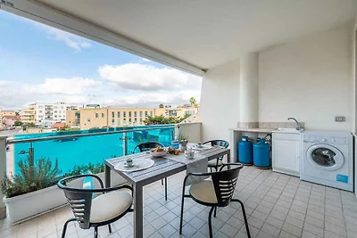 Ferienwohnung mit Terrasse und Klimaanlage