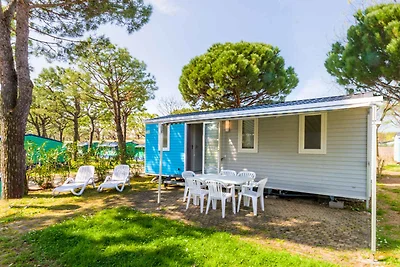 Mobilehome mit Klimaanlage, Terrasse und Pool