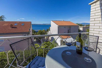 Ferienwohnung mit Balkon und Meerblick