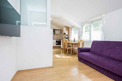 Ferienwohnung mit Garten und 400 m vom Strand