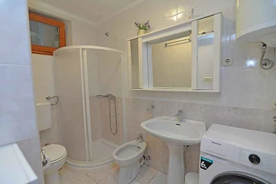 Ferienwohnung am Meer mit Terrasse